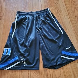 💙🤍 Nike Duke DriFit Basketball Shorts Black Blue